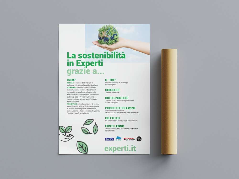 Poster Sostenibilità Experti